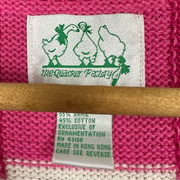 Frog Lovers! The Quaker Factory SS SWEATER 1X - Picture 4 of 4